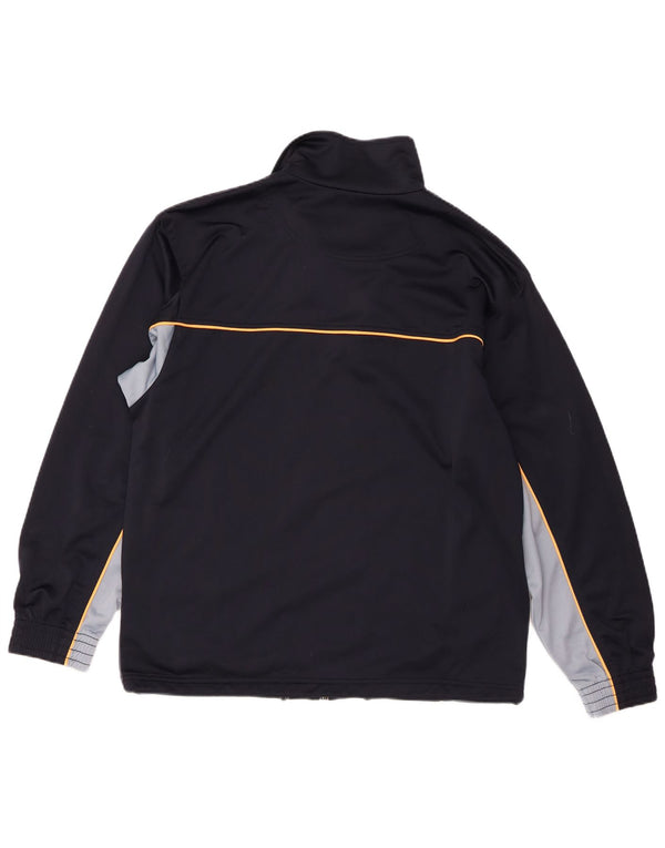 Lotto Herre træningsdragt Top jakke Medium Navy Blue Colourblock Sports