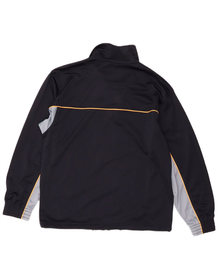 Lotto Herre træningsdragt Top jakke Medium Navy Blue Colourblock Sports