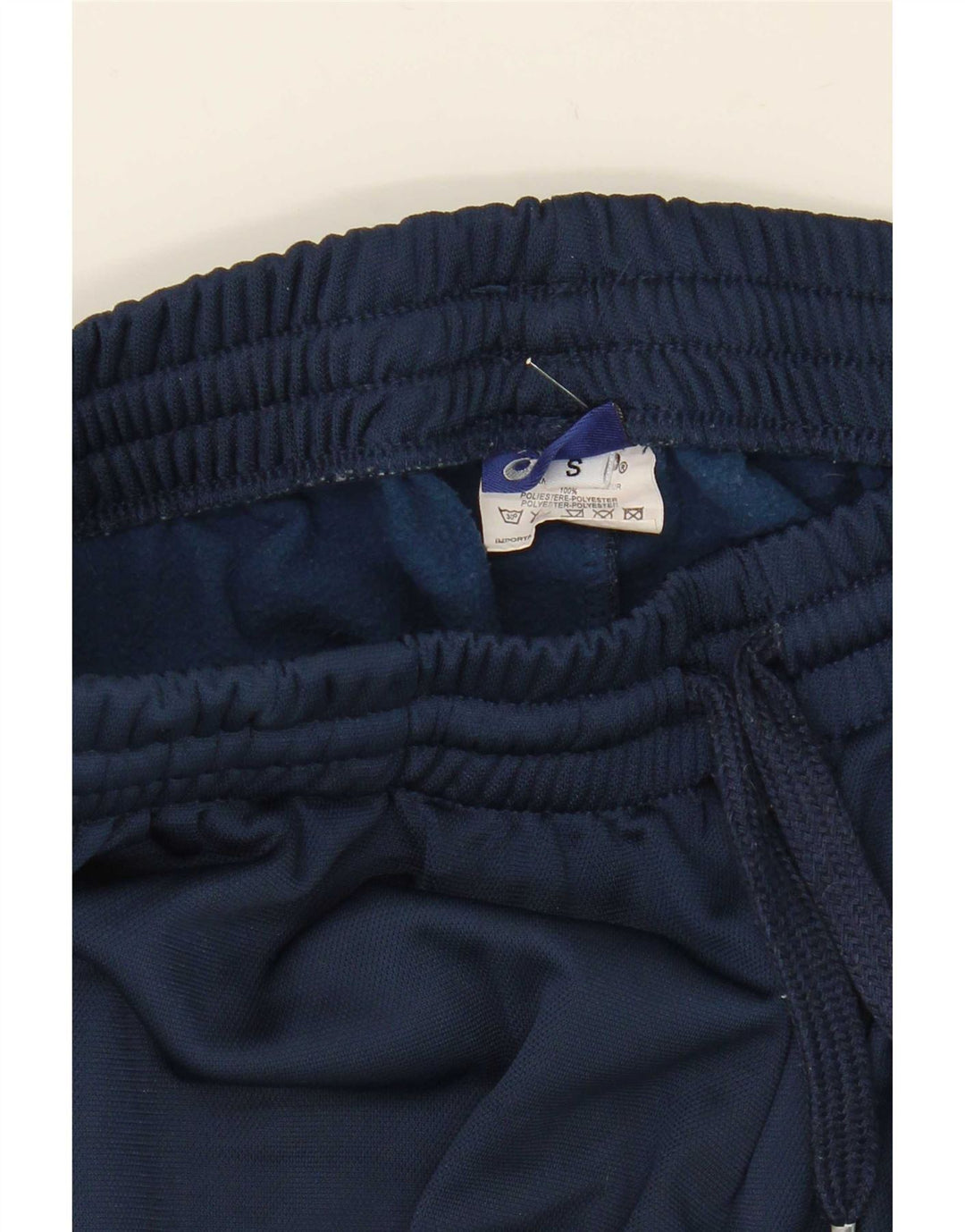 Asics Træningsdragt bukser til mænd Small Navy Blue Polyester
