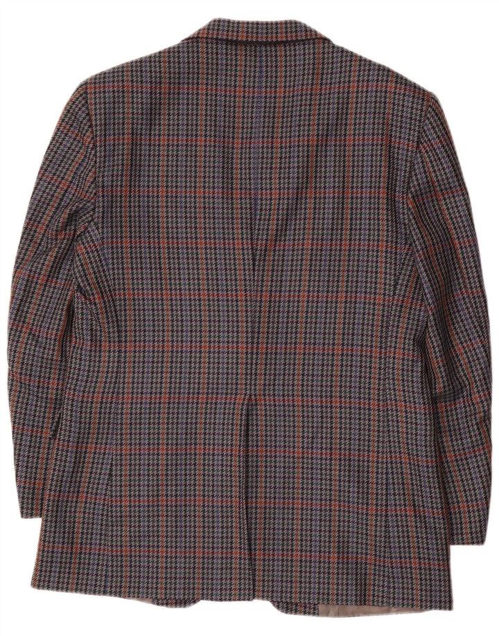Aquascutum blazerjakke til mænd UK 36 Small Multicolored Houndstooth