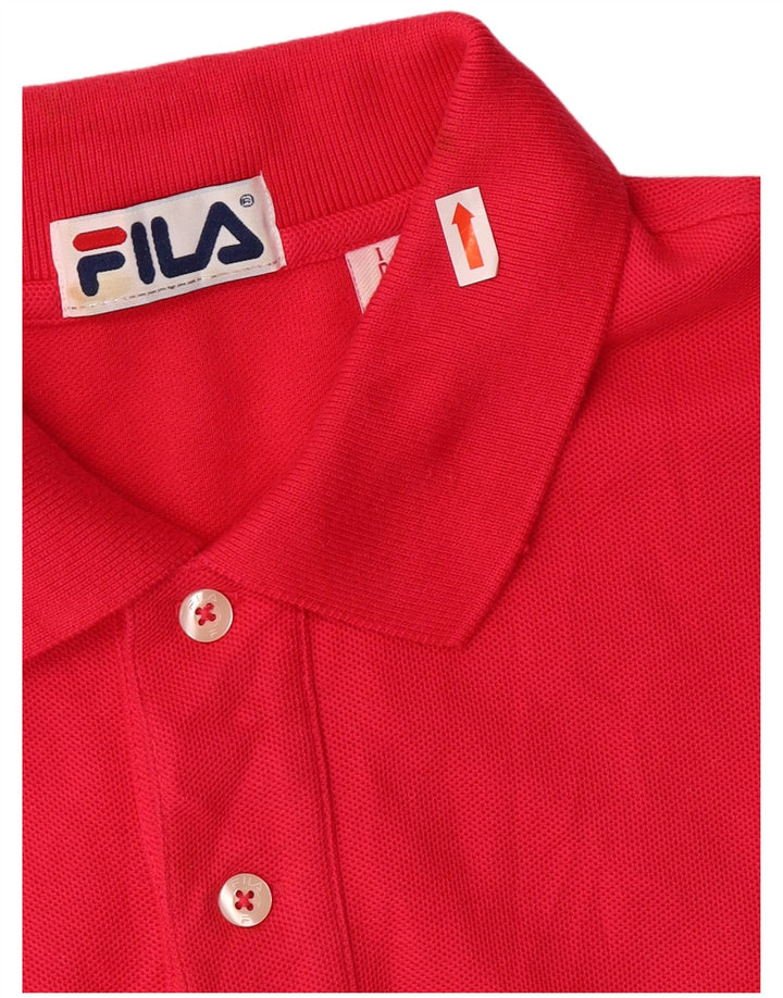 Fila Polo Shirt til mænd IT 46 Lille Pink Bomuld