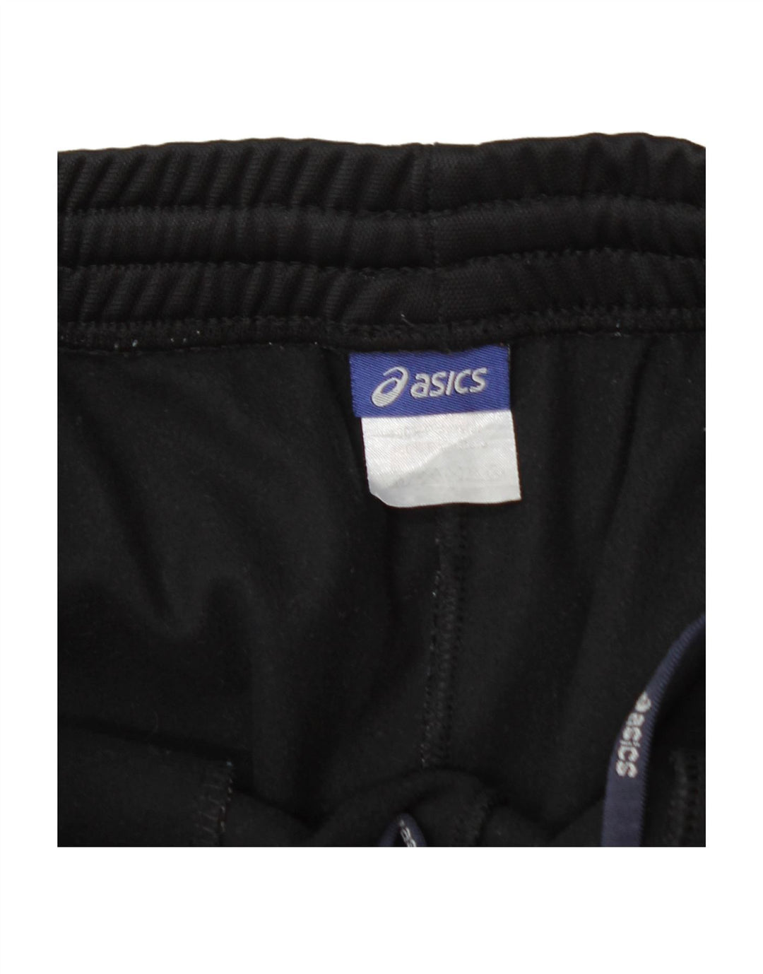 ASICS Womens Tracksuit Trousers Joggers UK 14 Large  Black Polyester