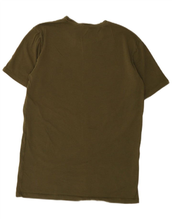 Diesel Herre T-Shirt Top Medium Khaki