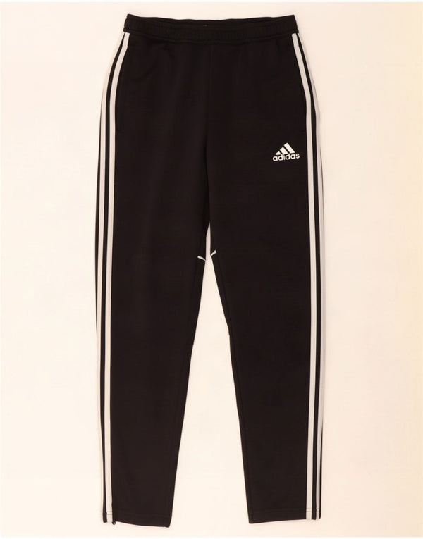 Adidas Mens Tracksuit Trousers Medium Black Polyester
