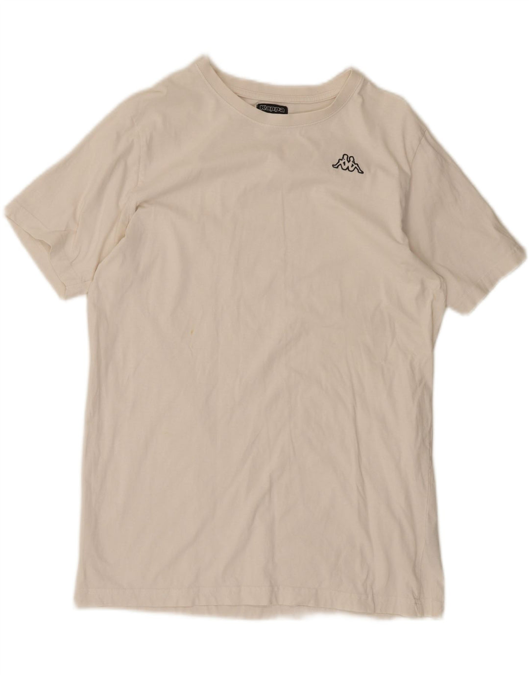 KAPPA Mens T-Shirt Top Medium White Cotton Vintage Kappa and Second-Hand Kappa from Messina Hembry 