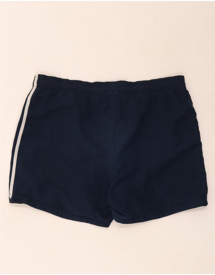 Adidas Herre Climalite Sportshorts store marineblå polyester