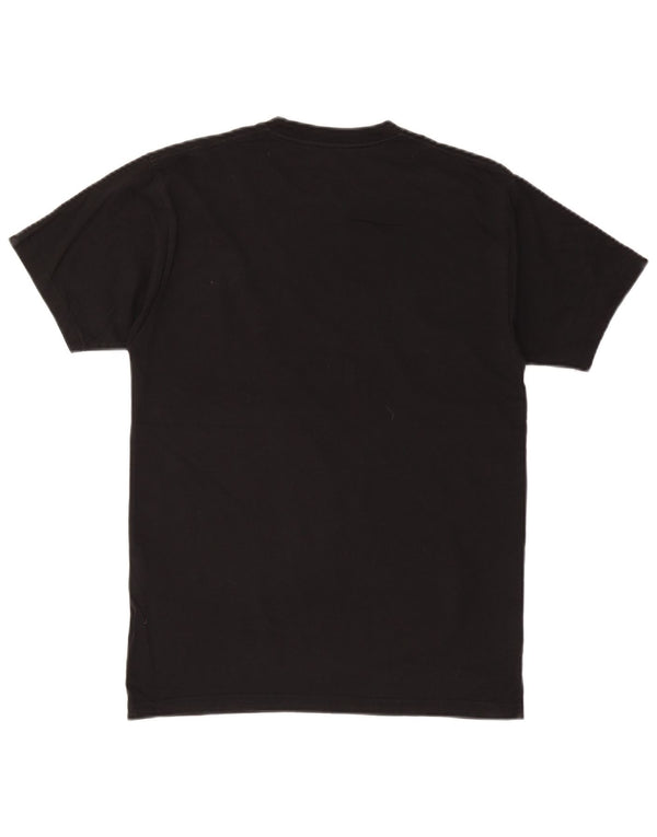 Vans Herre Classic Fit Grafisk T-Shirt Top Medium Sort Bomuld