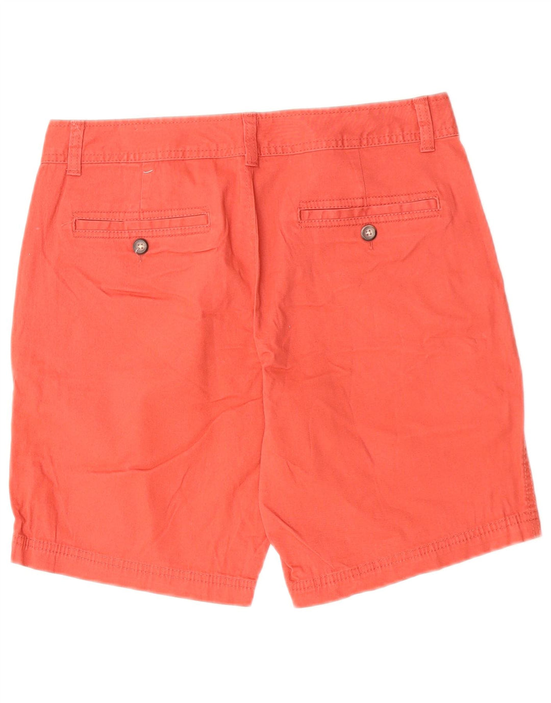 DOCKERS Chino Shorts til kvinder US 6 Medium W30 Orange Bomuld