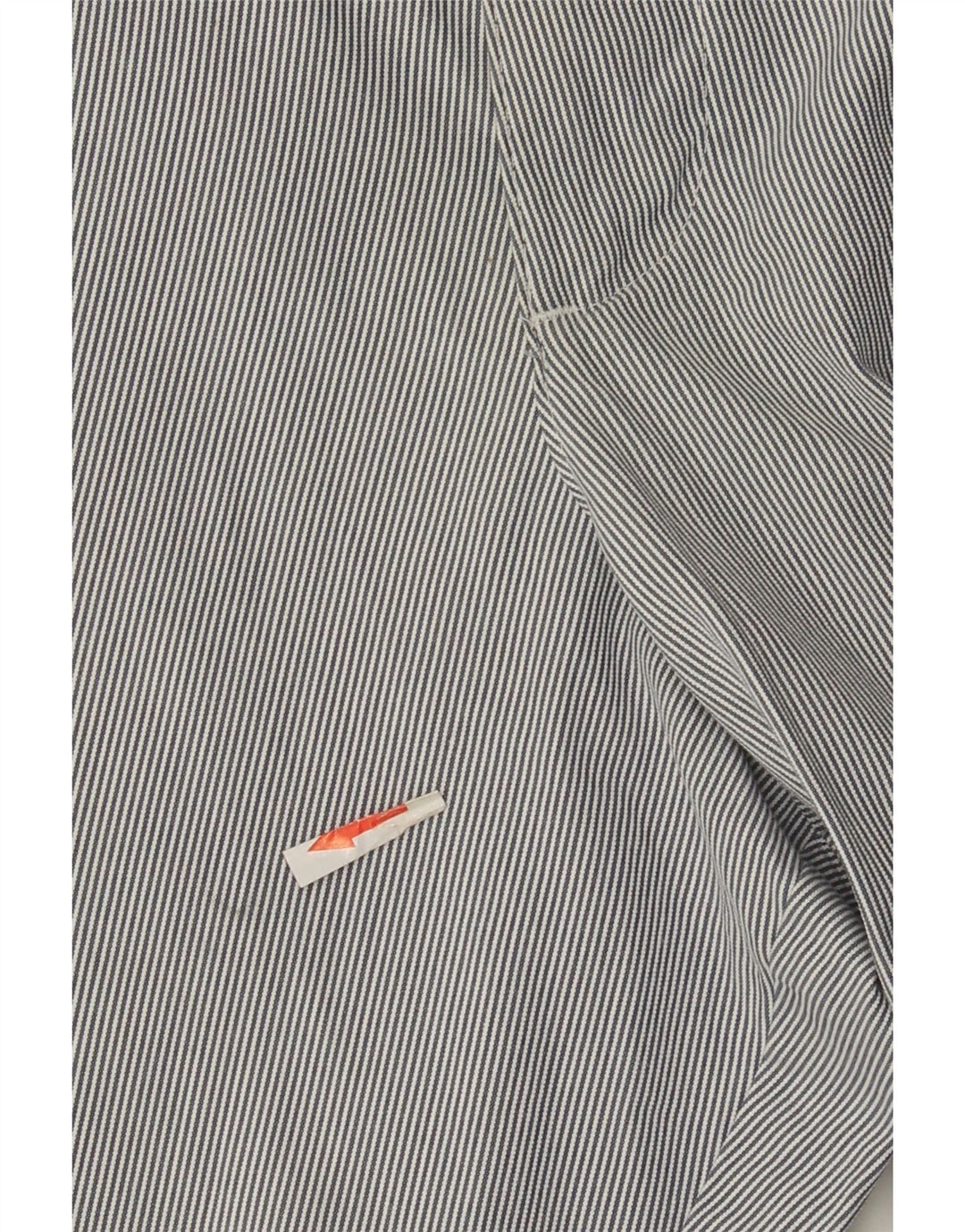 Marks & Spencer Herre Chino Shorts W40 XL Gråstribet bomuld