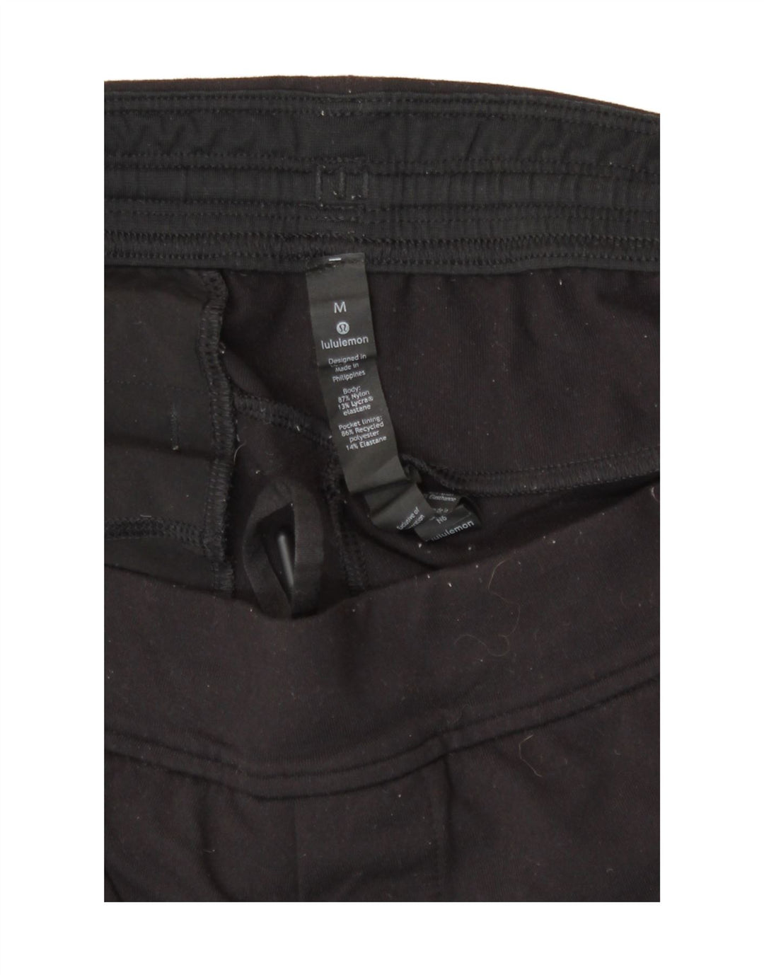 Lululemon Herre træningsdragt Bukser Joggers Medium Sort Polyester