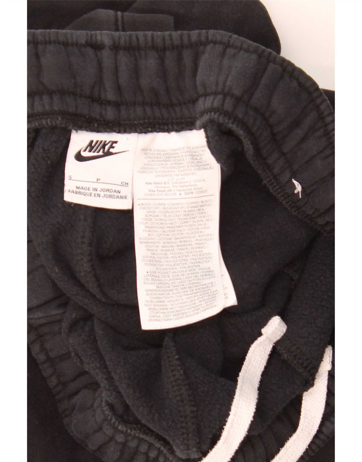 Nike Herre grafiske sportsshorts Små sorte bomuld