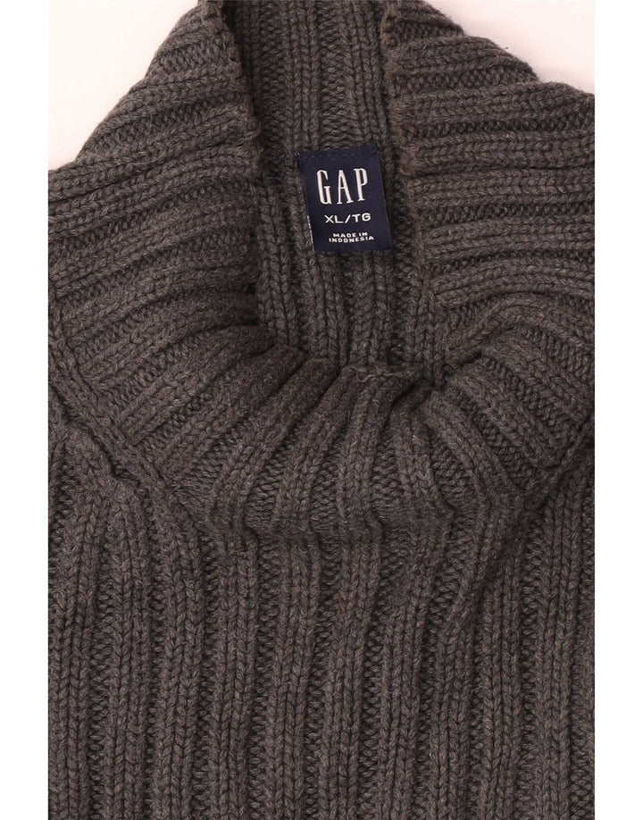 Gap Herre Turtle Neck Jumper Sweater XL Grå