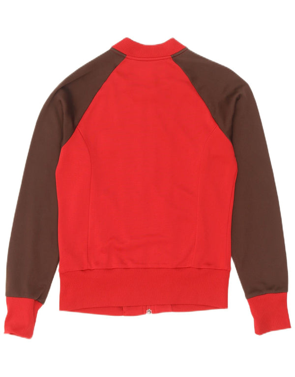 Adidas træningsdragt topjakke til kvinder IT 38 XS Rød Colourblock Polyamid