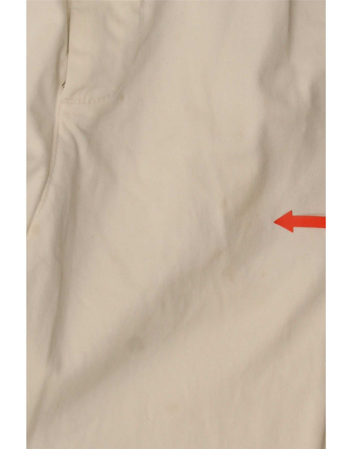 Zara Herre Pegged Chino Bukser EU 44 Large W34 L26 Hvid