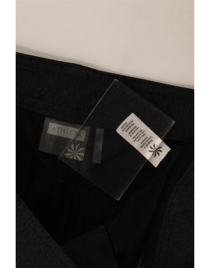 ATHLETA Dame Mini-nederdel US 2 XS W30 Grå Nylon