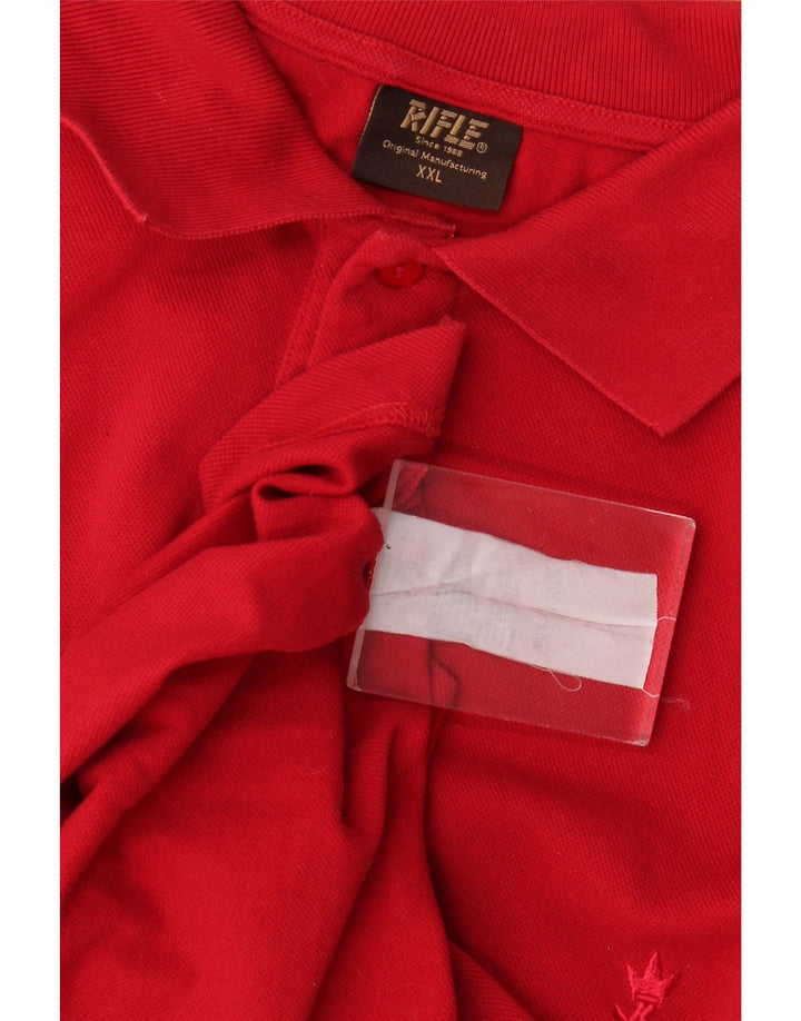 Rifle Herre poloshirt 2XL Burgundy