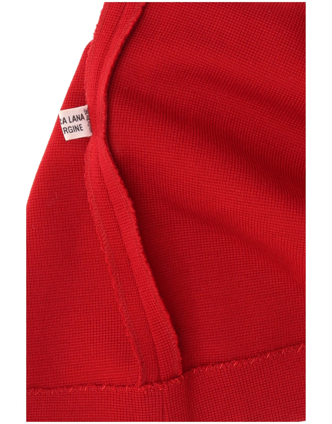 Vintage Blyantnederdel til kvinder W32 Stor rød uld