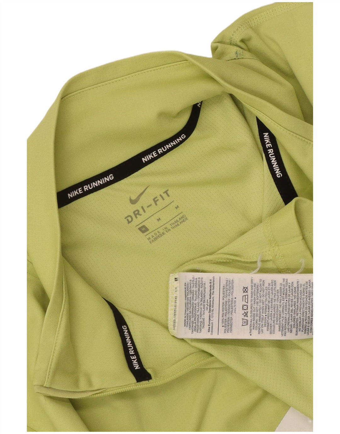 Nike Dame Dri Fit Grafisk Pullover Træningsdragt Top UK 14 Medium Grøn