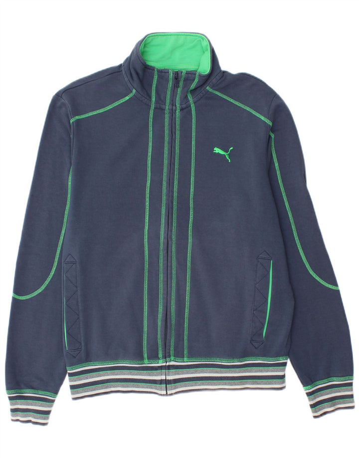 Puma træningsdragt til mænd, stor jakke, marineblå