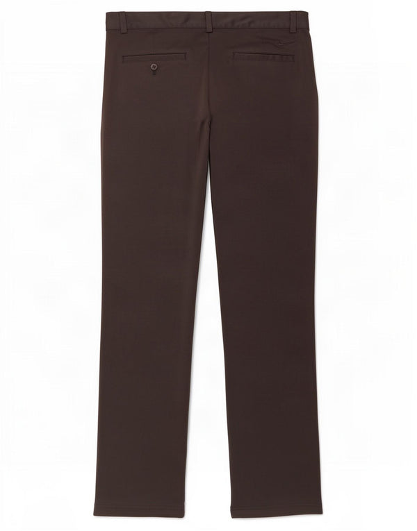 Nike Herre Dri Fit Straight Chino Bukser W36 L34 Sort Polyester