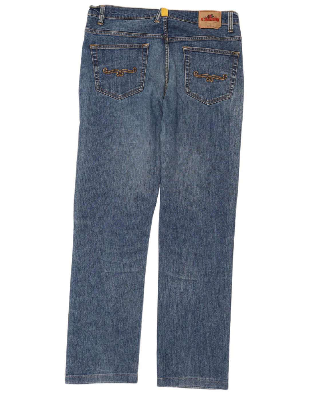 Charro Herre Straight Jeans IT 50 Large W34 L31 Blå Bomuld