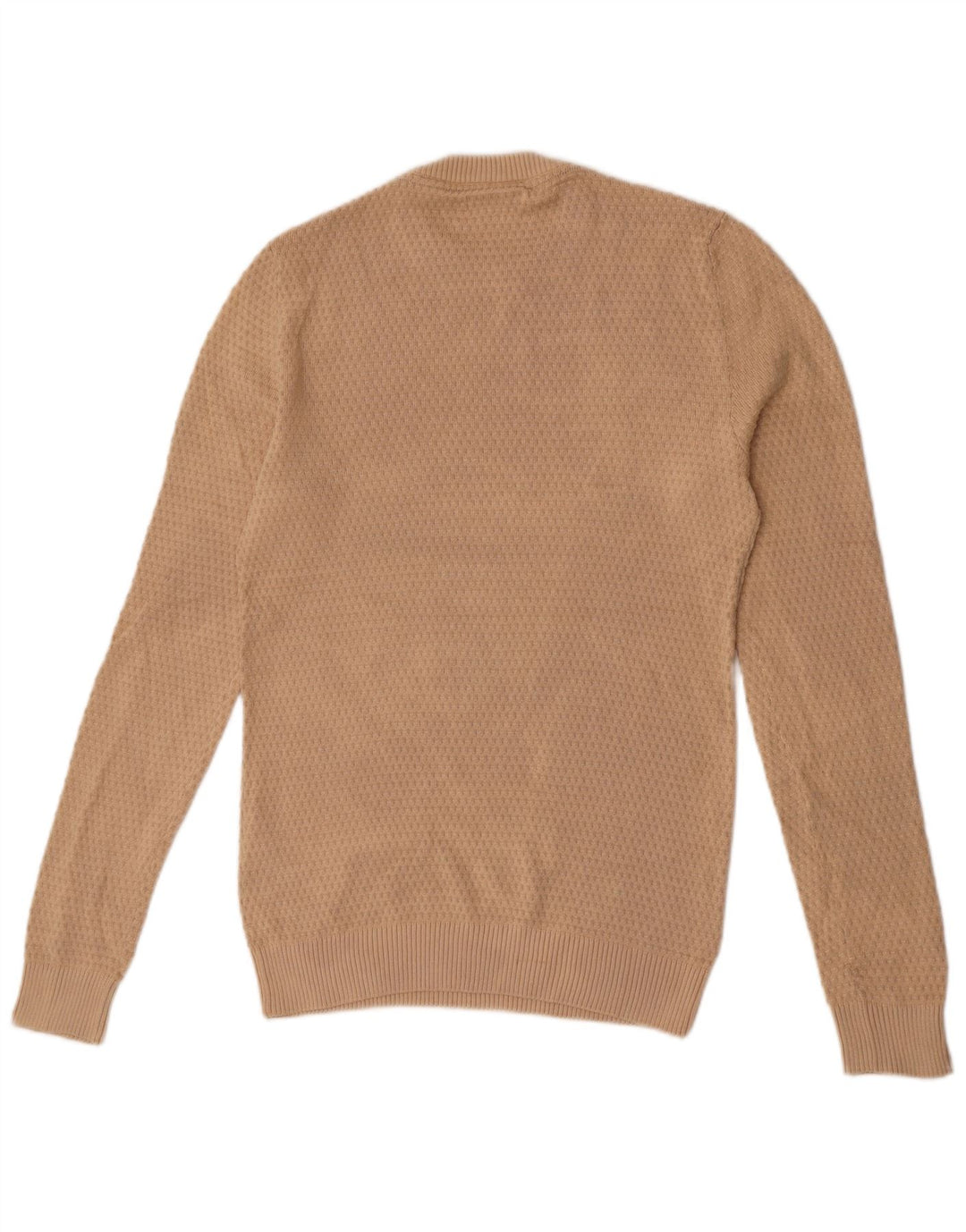 Jack & Jones Herre sweater med rund hals, lille beige bomuld