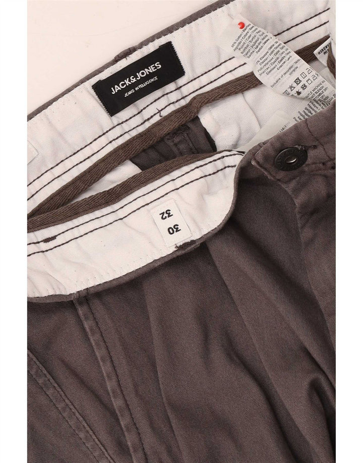 Jack & Jones Herre joggers Cargo Bukser W30 L32 Grå Bomuld
