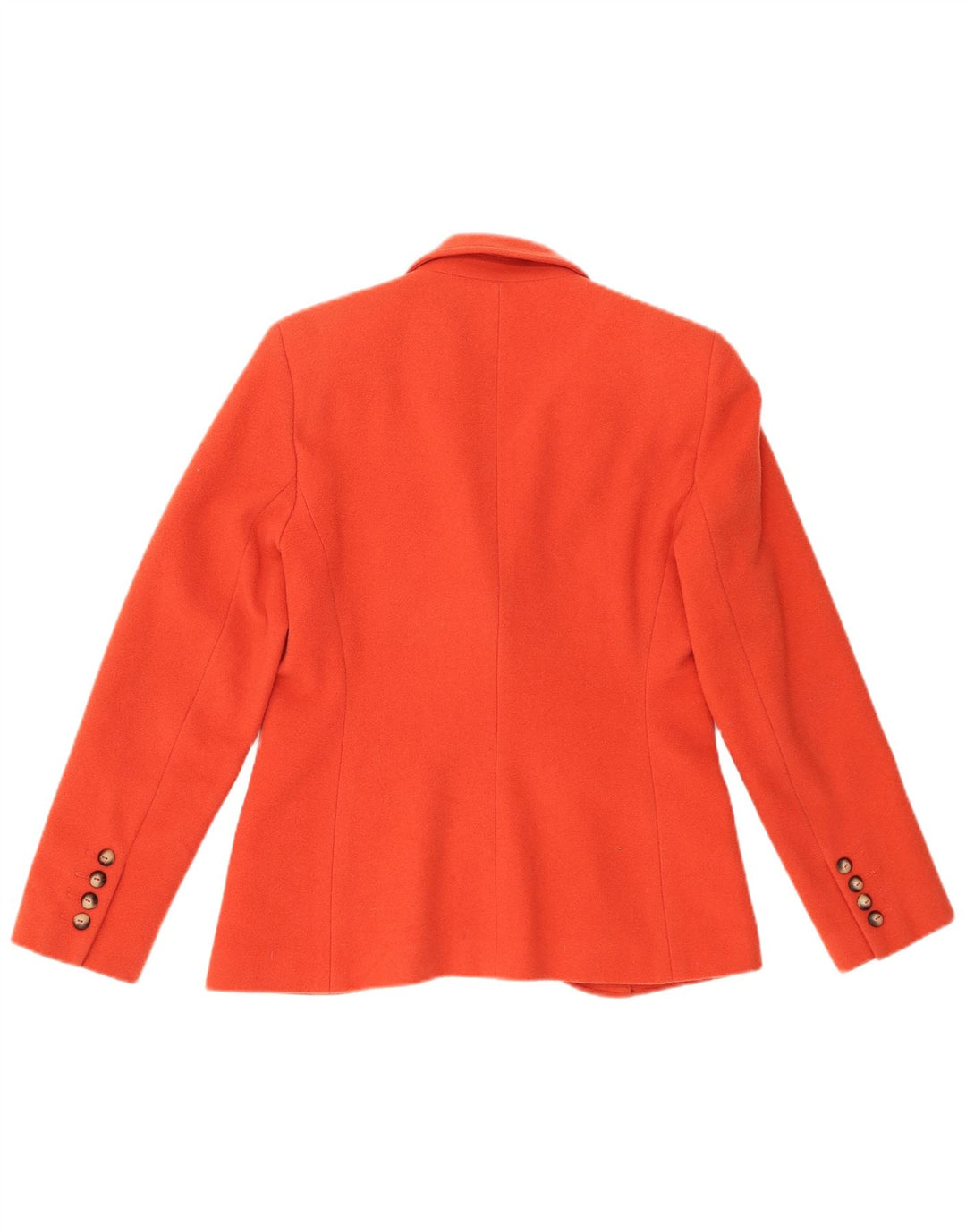 HARVE BENARD Dame 1-knaps blazerjakke US 6 Medium Orange Uld