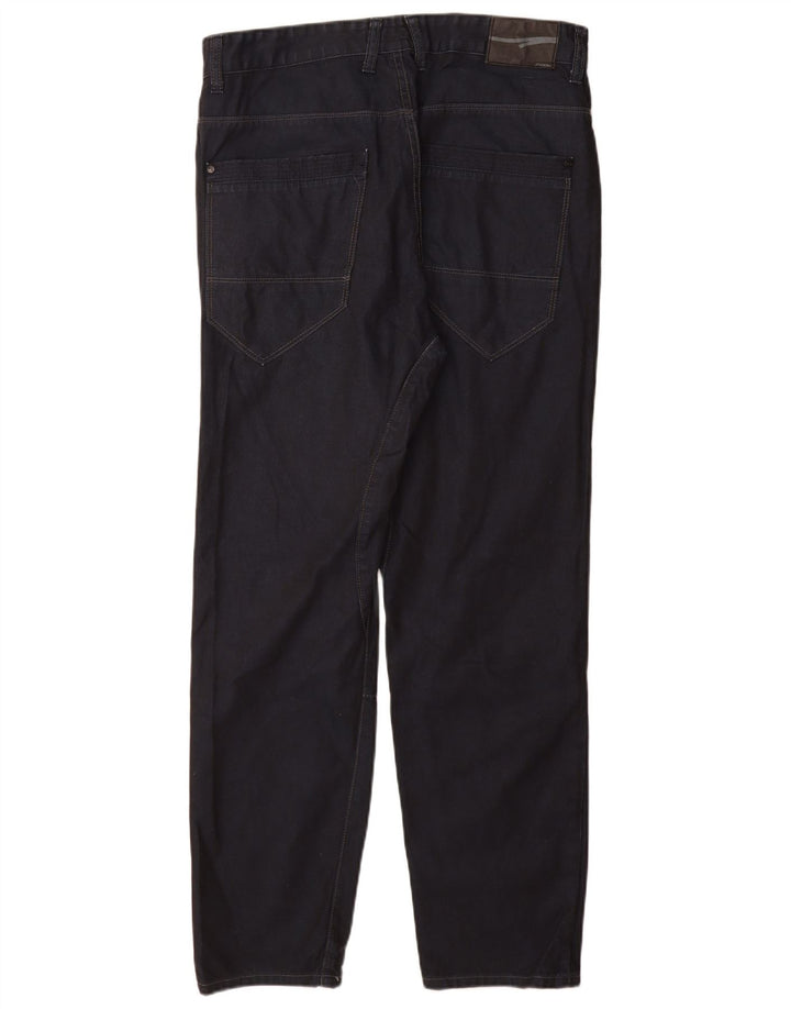 FISHBONE Straight jeans til mænd W34 L30 Marineblå