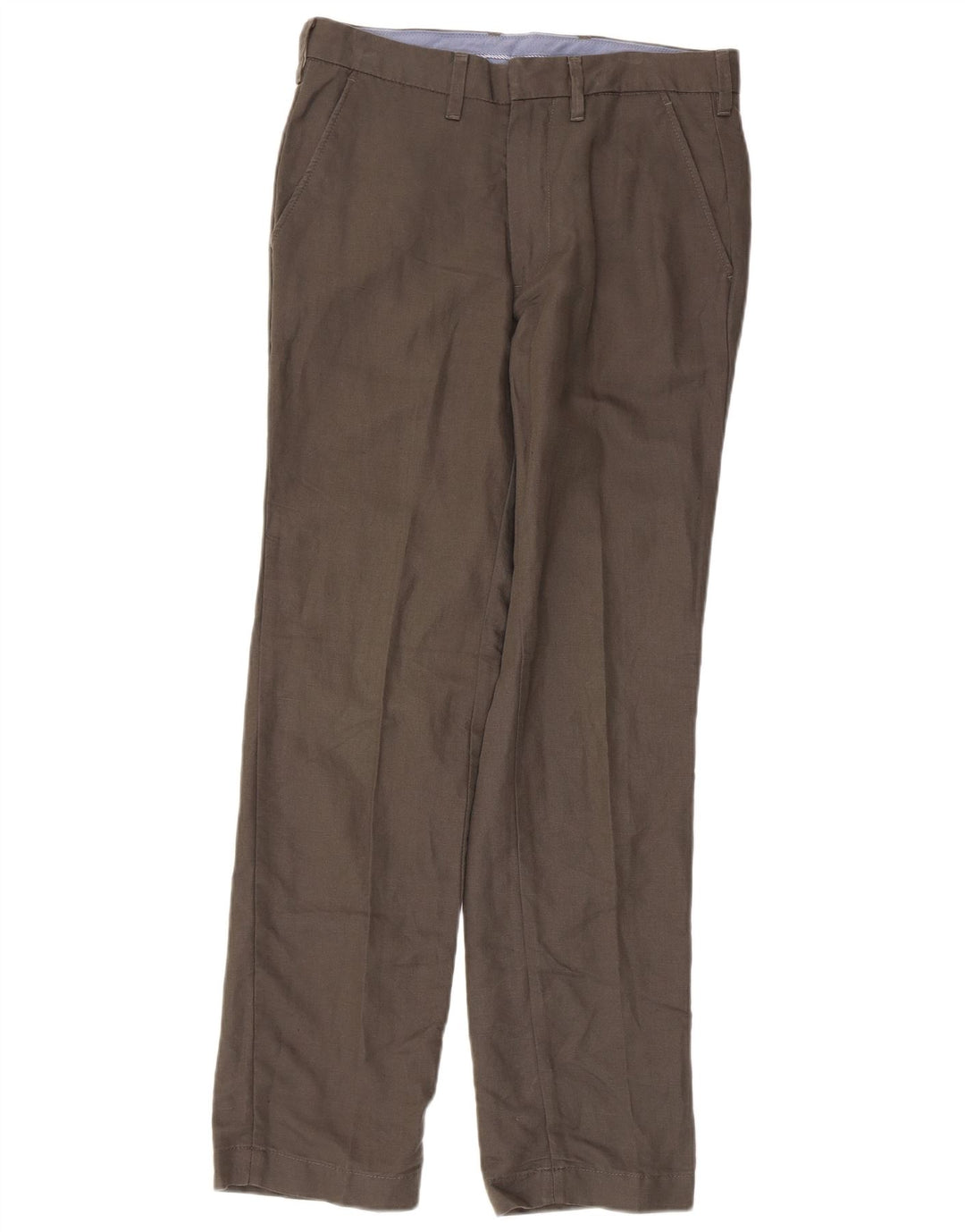 Marks & Spencer Herre Tailored Fit Chino Bukser W30 L31 Grå hør