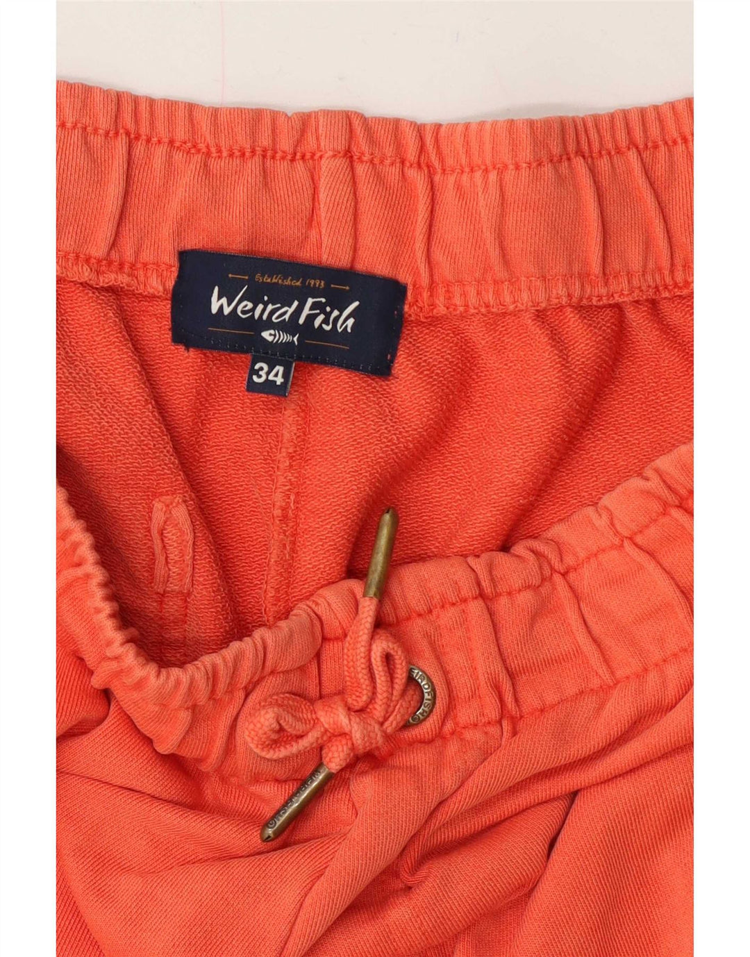 Weird Fish Herre Sportshorts Large Orange