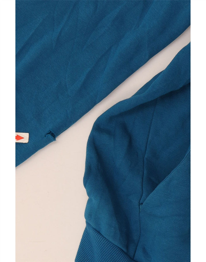 Puma Boys Graphic Zip Hoodie Sweater 13-14 Years Blue