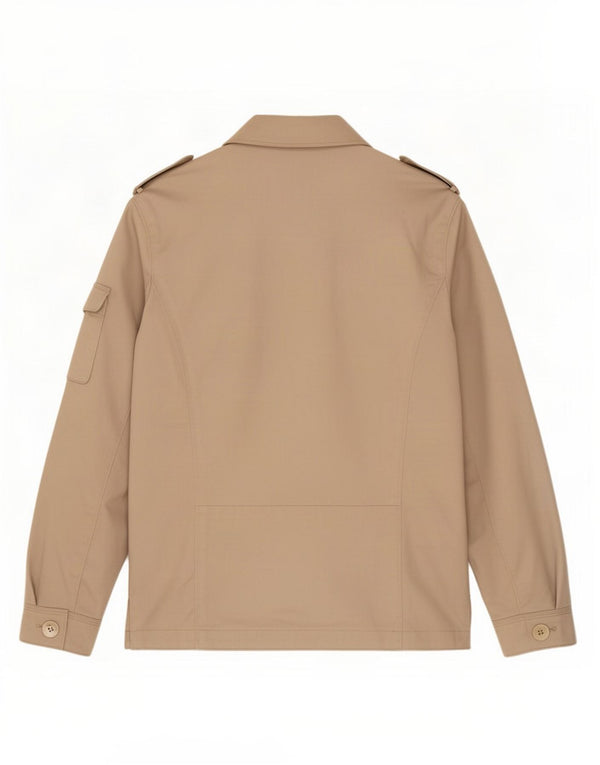 Reiss Herre Military Jacket UK 36 Small Beige Bomuld