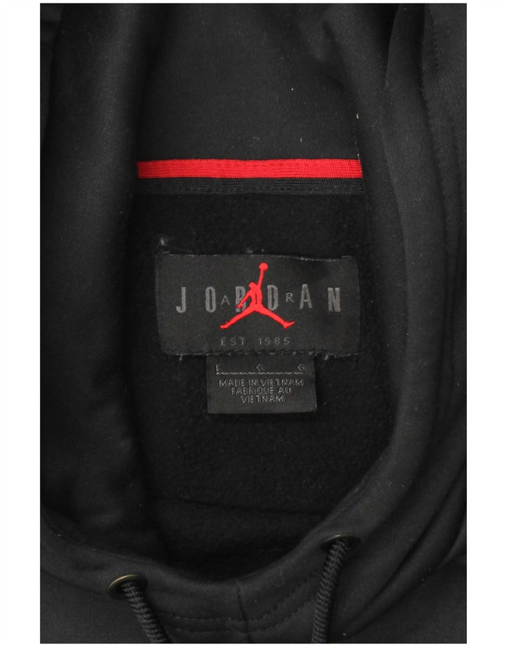 JORDAN Herre Dri Fit Hættetrøje Jumper Large Sort Polyester