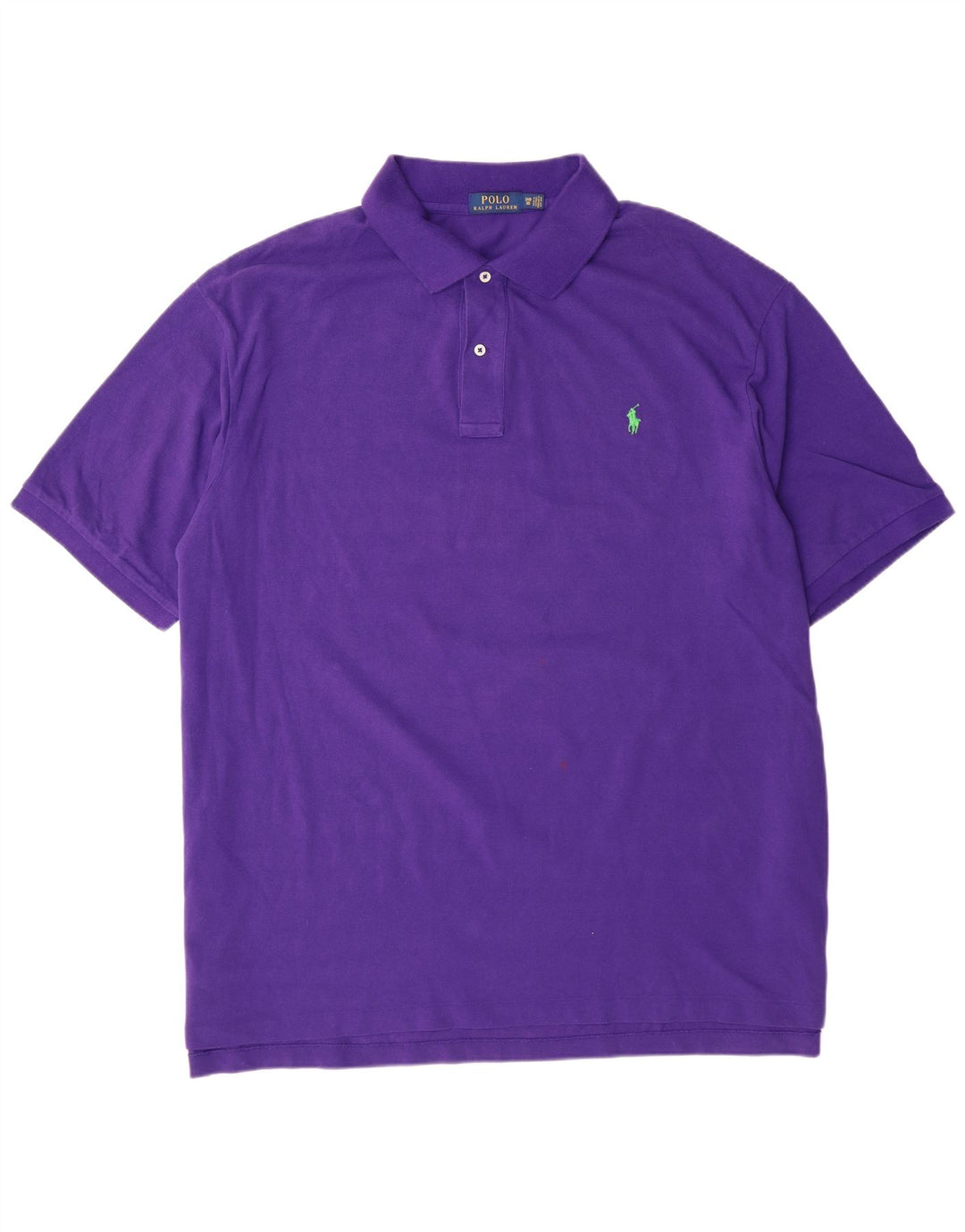 POLO RALPH LAUREN Herre poloskjorte 3XL Lilla Bomuld