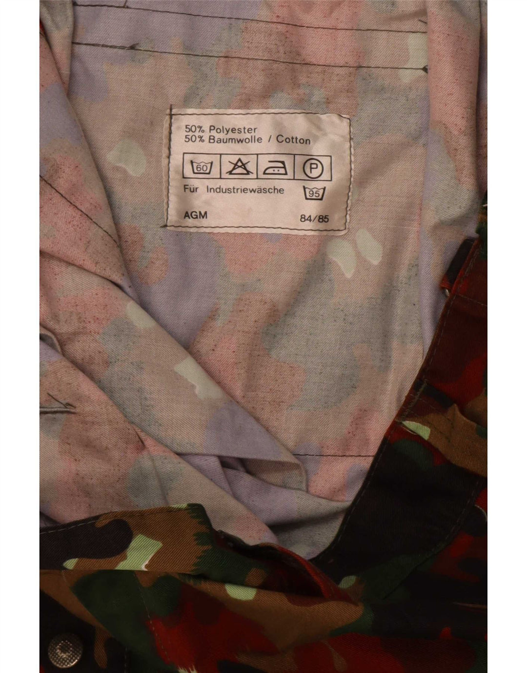 Vintage Straight Cargo Bukser til mænd W46 L31 Flerfarvet Camouflage