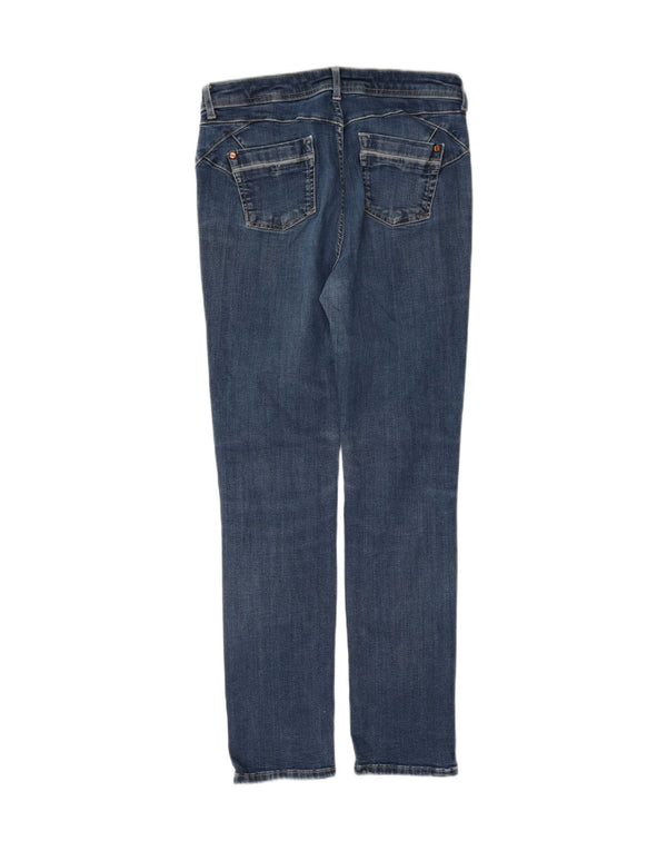 Marks & Spencer Dame Per Una Slim Jeans UK 12 Medium W28 L30 Blå Bomuld