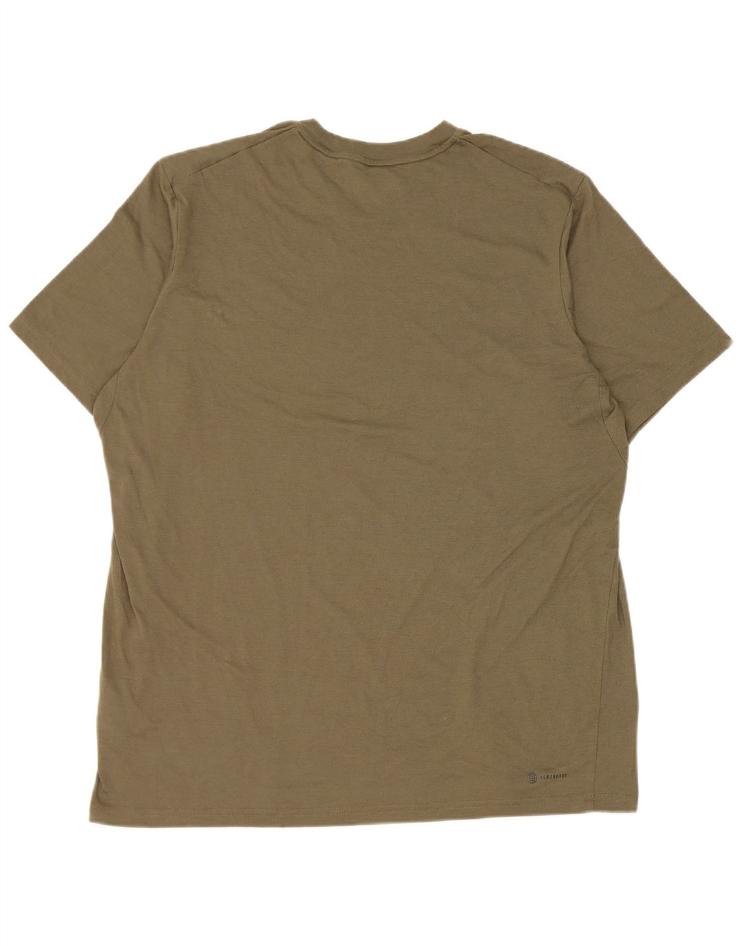 Adidas Herre Aeroready T-Shirt Top XL Khaki Polyester