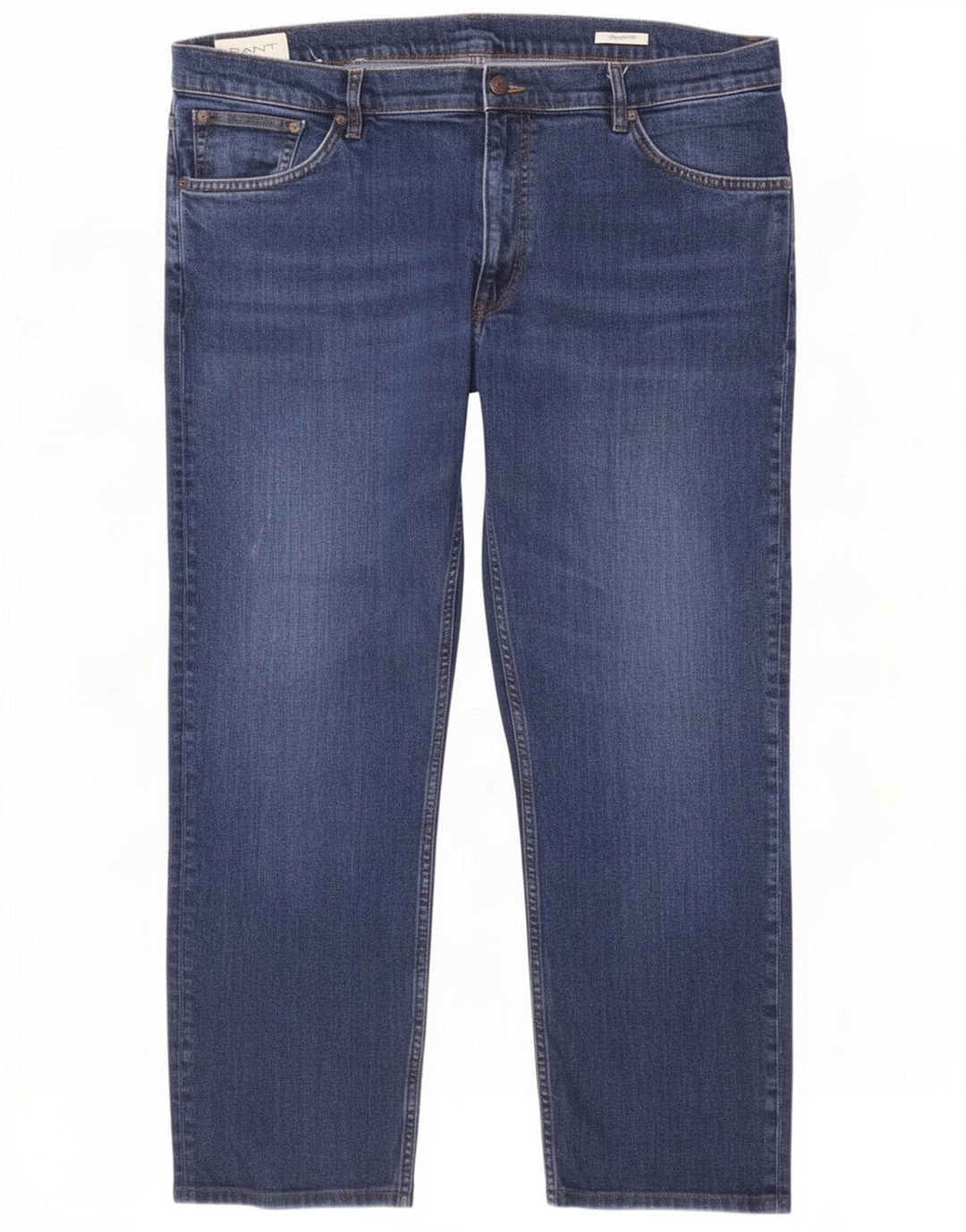 Gant Herre Regular Fit Straight Jeans W42 L29 Blå