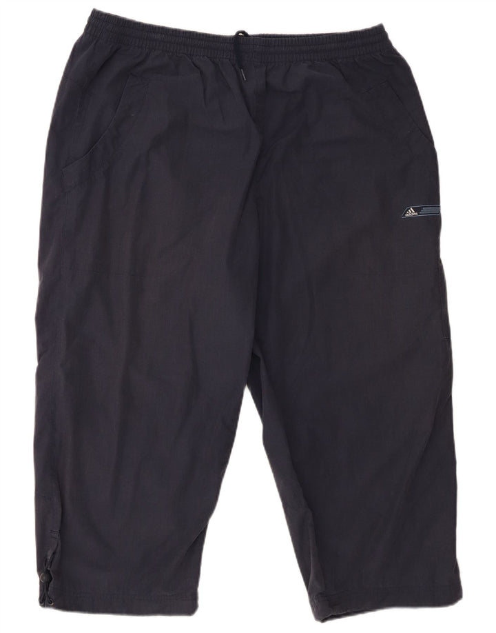 Adidas Herre Capri Træningsdragt Bukser XL Navy Blue Polyester