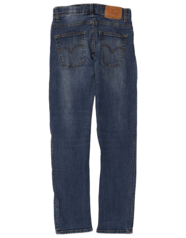 Levi's Boys 511 Slim Jeans 11-12 år W24 L28 Blå Bomuld