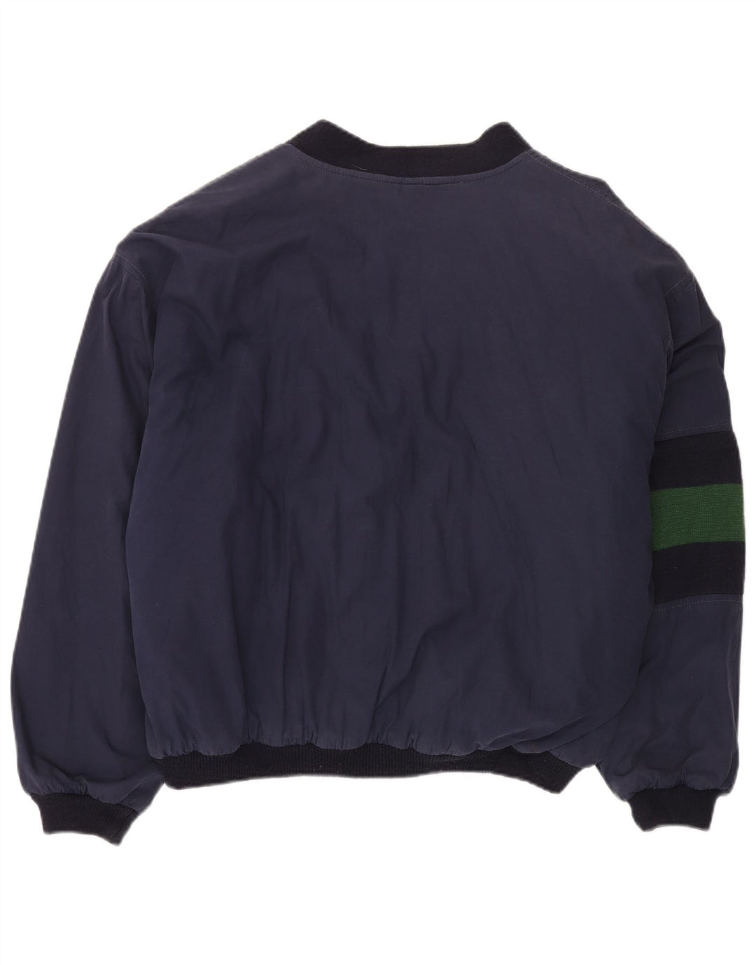 VINTAGE Bomberjakke til mænd UK 42 XL Navy Blue Colourblock