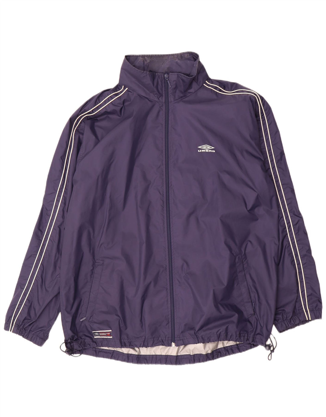 Umbro Herre træningsdragt Topjakke UK 42 XL Navy Blue Nylon