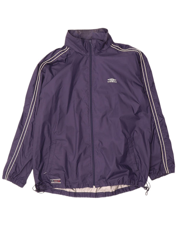 Umbro Herre træningsdragt Topjakke UK 42 XL Navy Blue Nylon