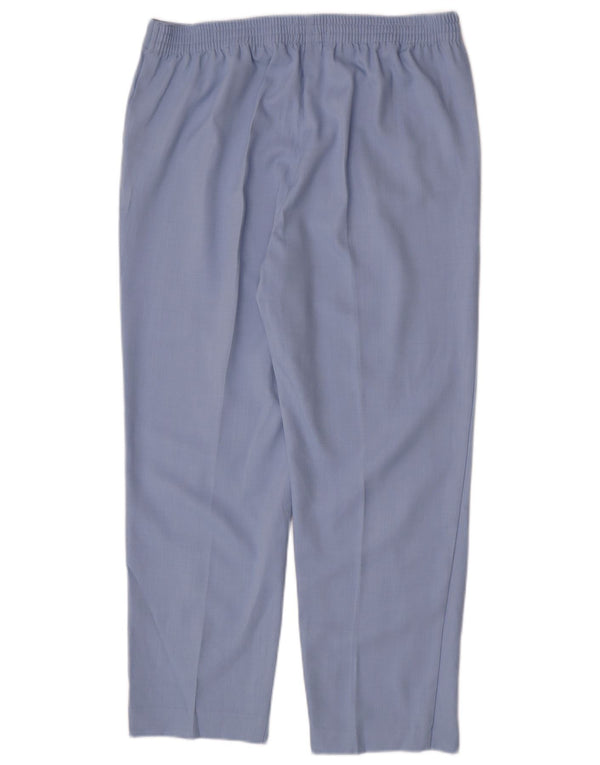 Marks & Spencer Regular Fit Bukser til kvinder UK 16 Large W34 L28 Blå