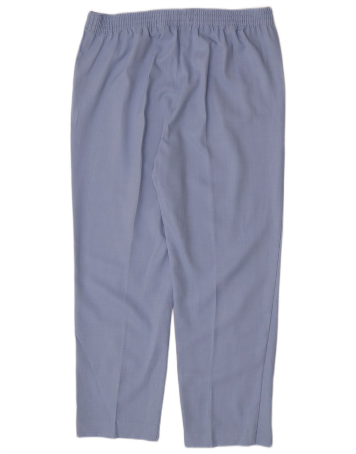 Marks & Spencer Regular Fit Bukser til kvinder UK 16 Large W34 L28 Blå