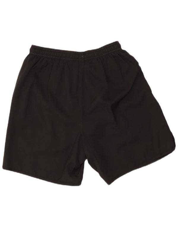 Umbro Herre Graphic Regular Sports Shorts Small Black Polyester