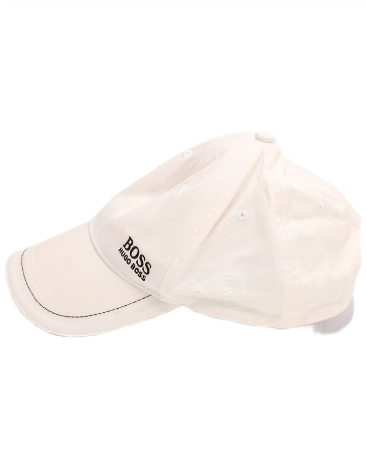 Hugo Boss Herre grafisk baseballkasket One Size hvid bomuld