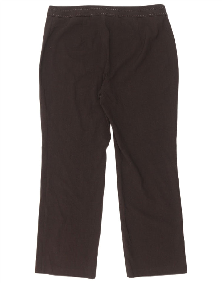 Marks & Spencer Lige fritidsbukser til kvinder W34 L29 Grå polyester