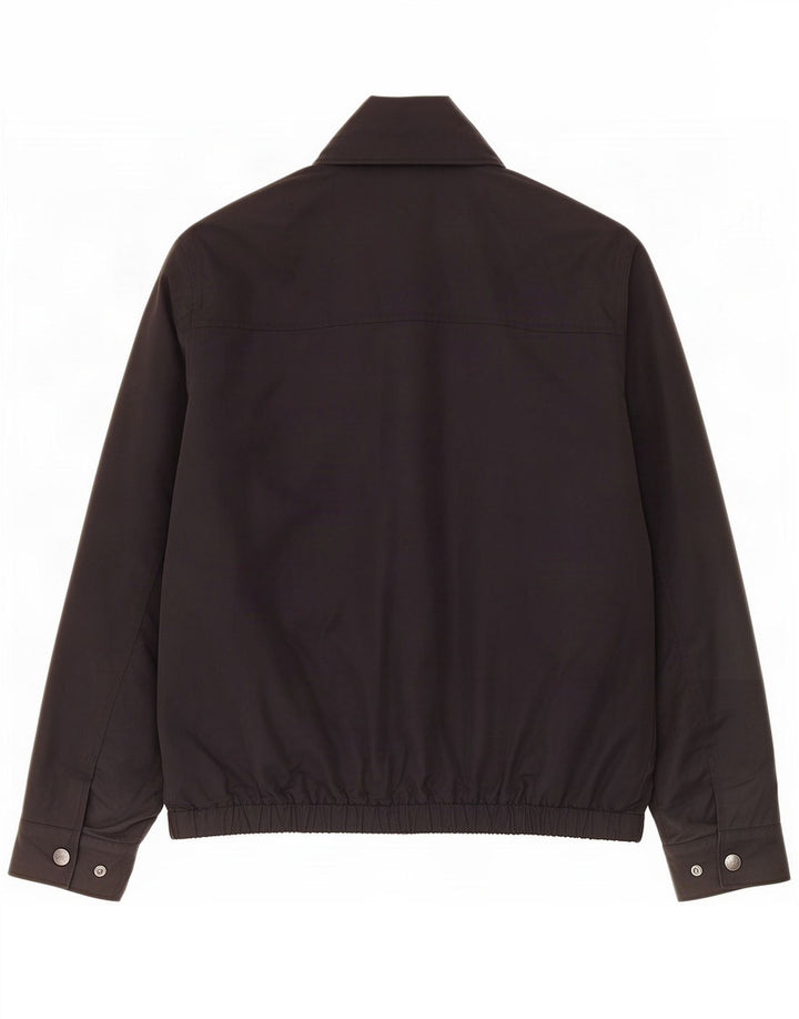 Crew Clothing Herre Bomber Jacket UK 38 Medium Sort Bomuld